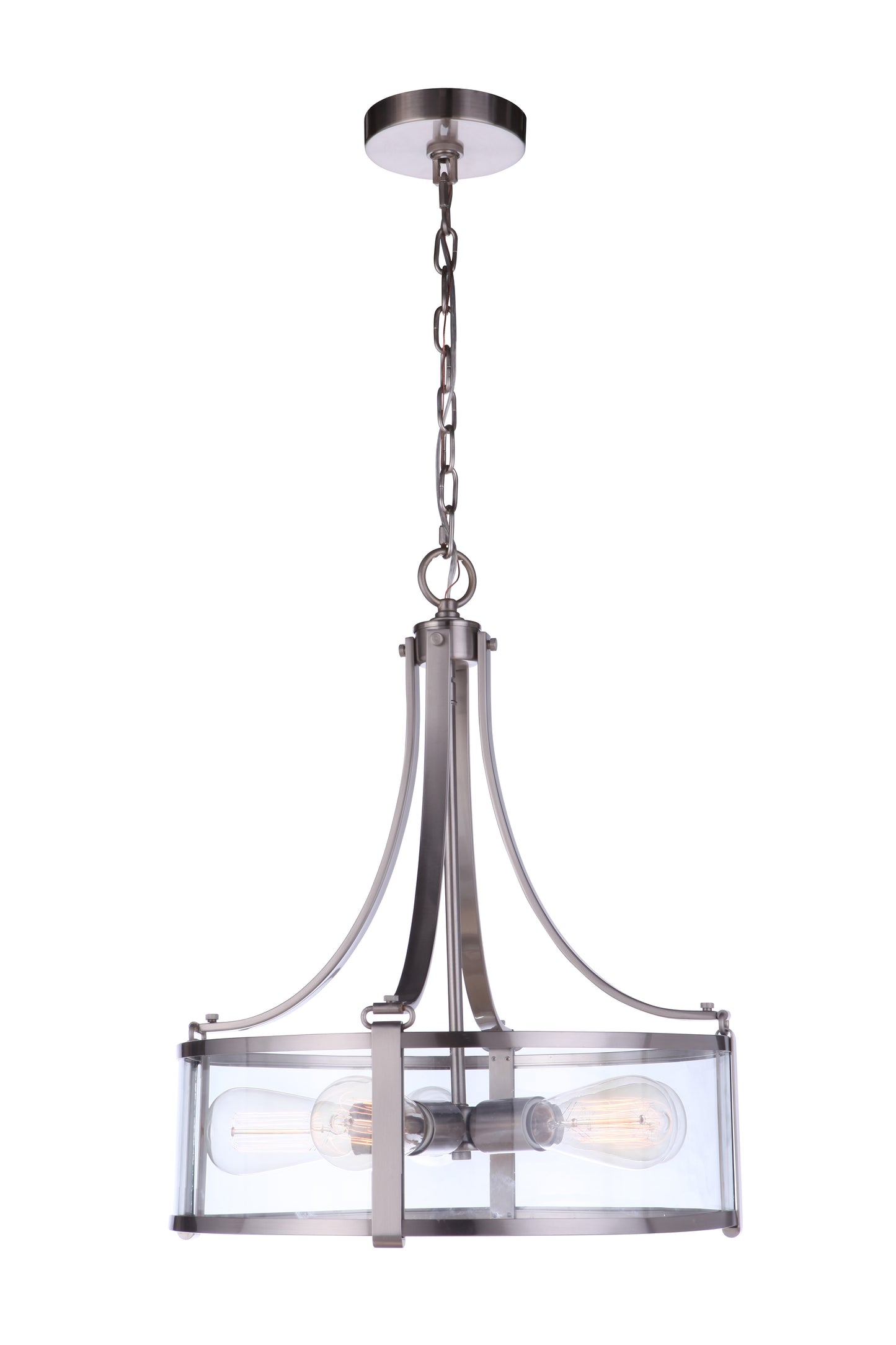 55395-BNK - Elliot 5 Light 16" Wide Pendant - Brushed Nickel