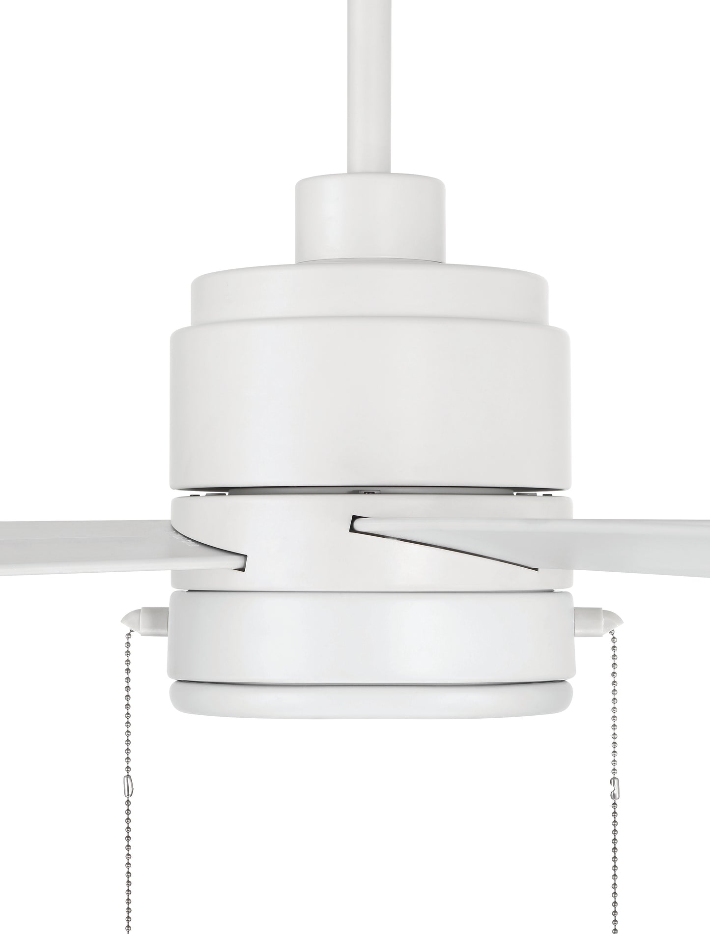OMCY52W4-PC - Outdoor McCoy 52 4 Blade with Pull Chains 52" 4 Blade Indoor Outdoor Ceiling Fan with Light Kit - White
