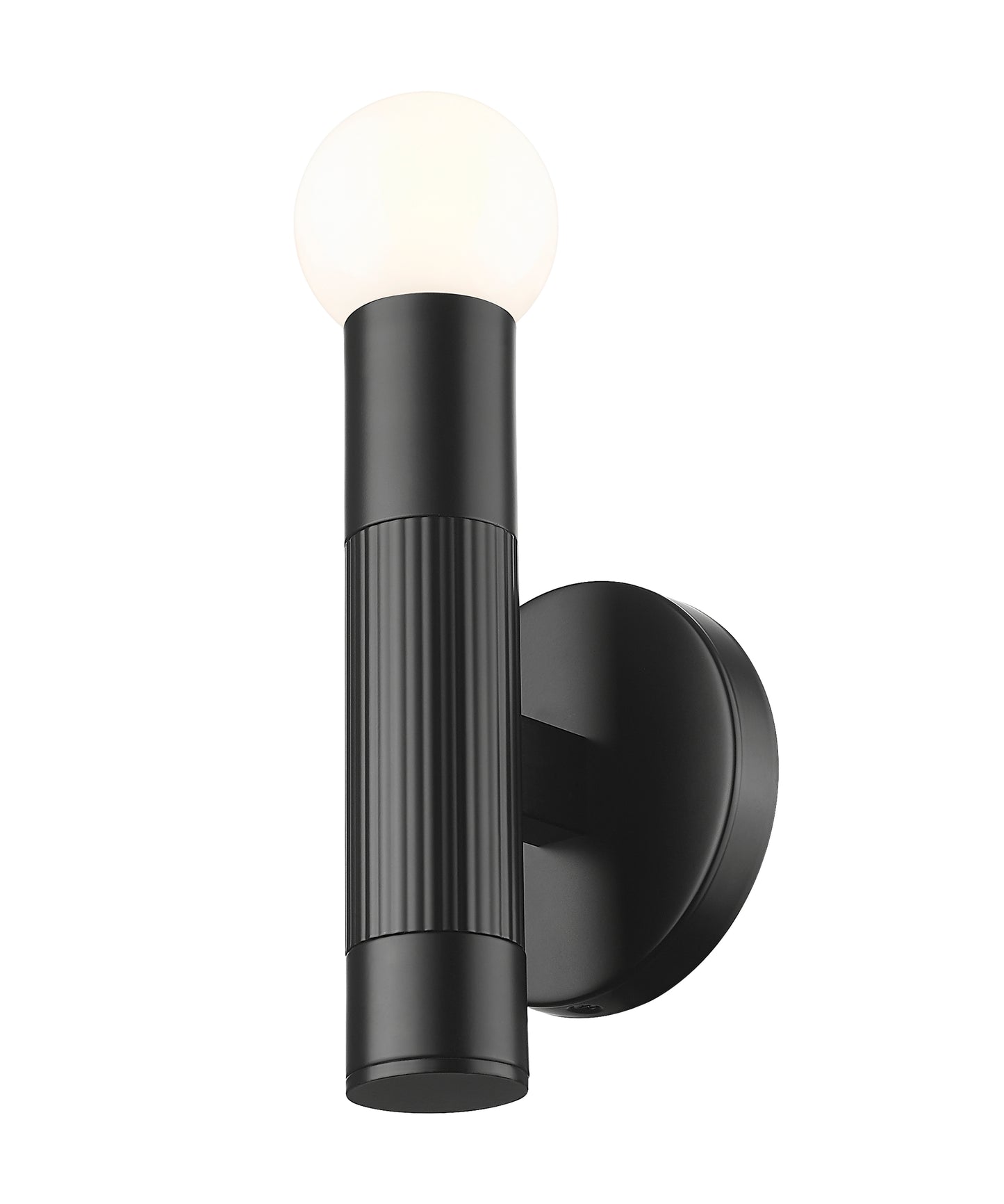1956-1S-MB - Stari 1 Light Wall 9" Sconce - Matte Black