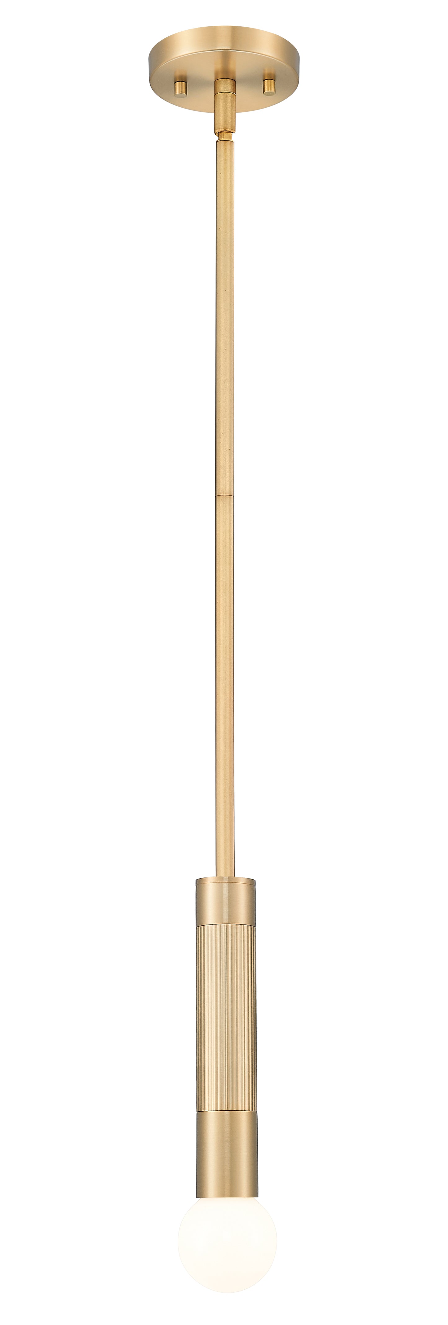 1956P-ROD-MGLD - Stari 1 Light 5" Pendant - Modern Gold