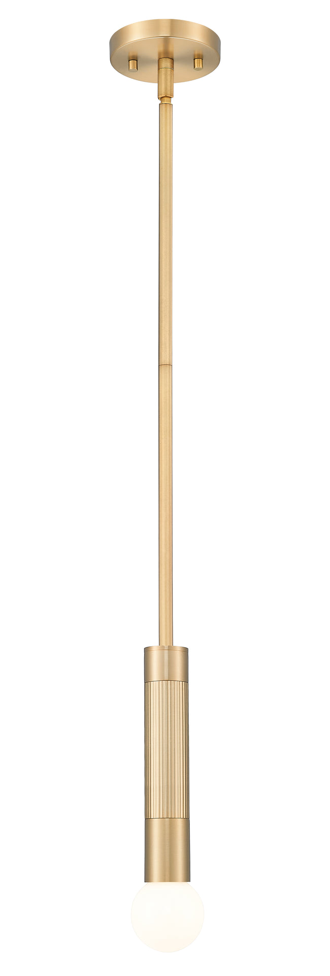 1956P-ROD-MGLD - Stari 1 Light 5" Pendant - Modern Gold