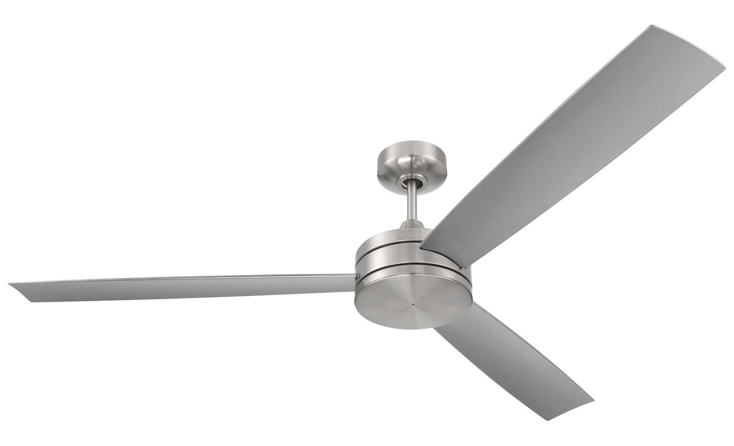INS62BNK3 - Inspo 62 62" 3 Blade Indoor Outdoor Ceiling Fan - Brushed Nickel