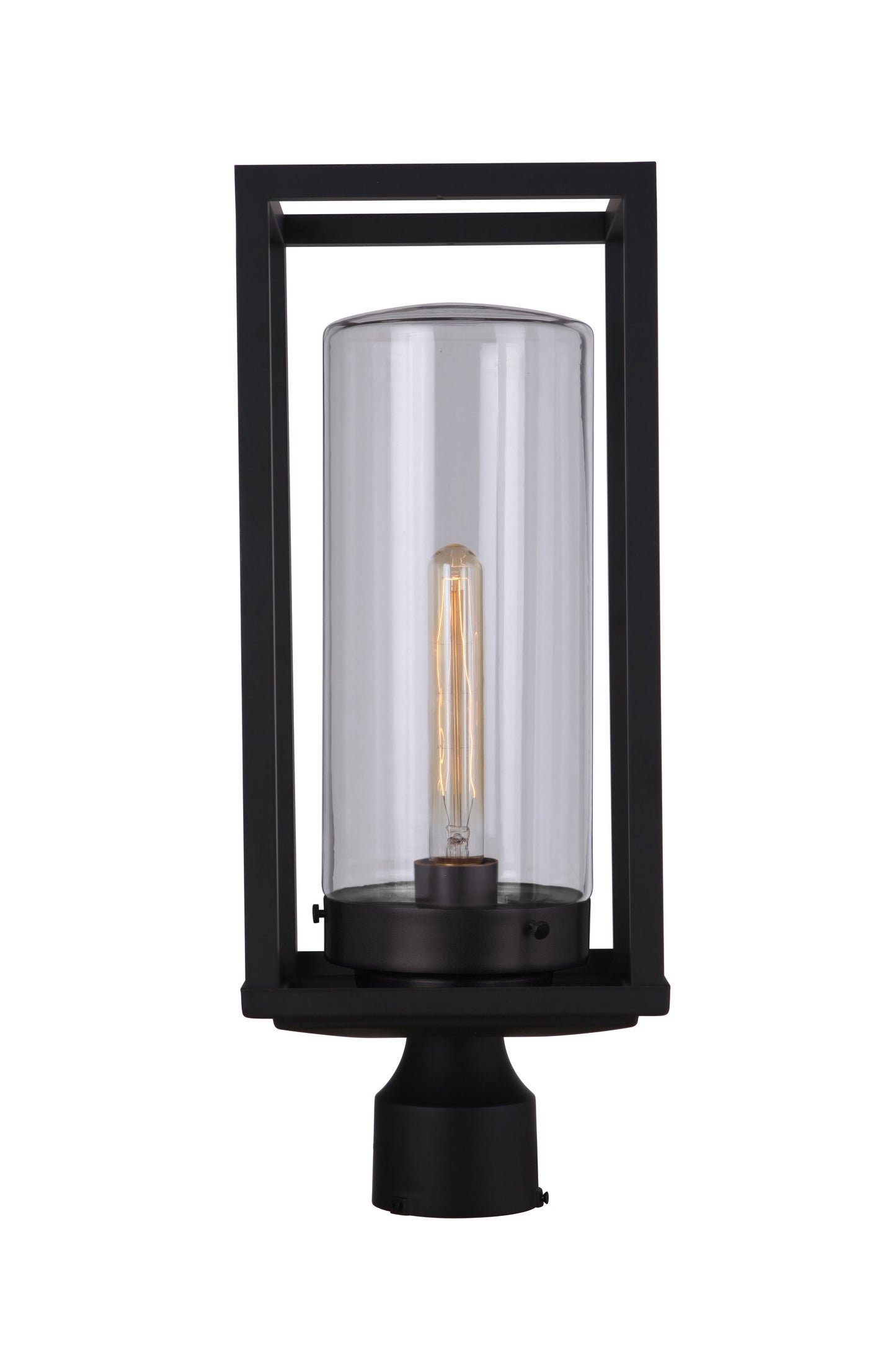 ZA4825-MN - Neo 1 Light 17" High Post Mount - Midnight