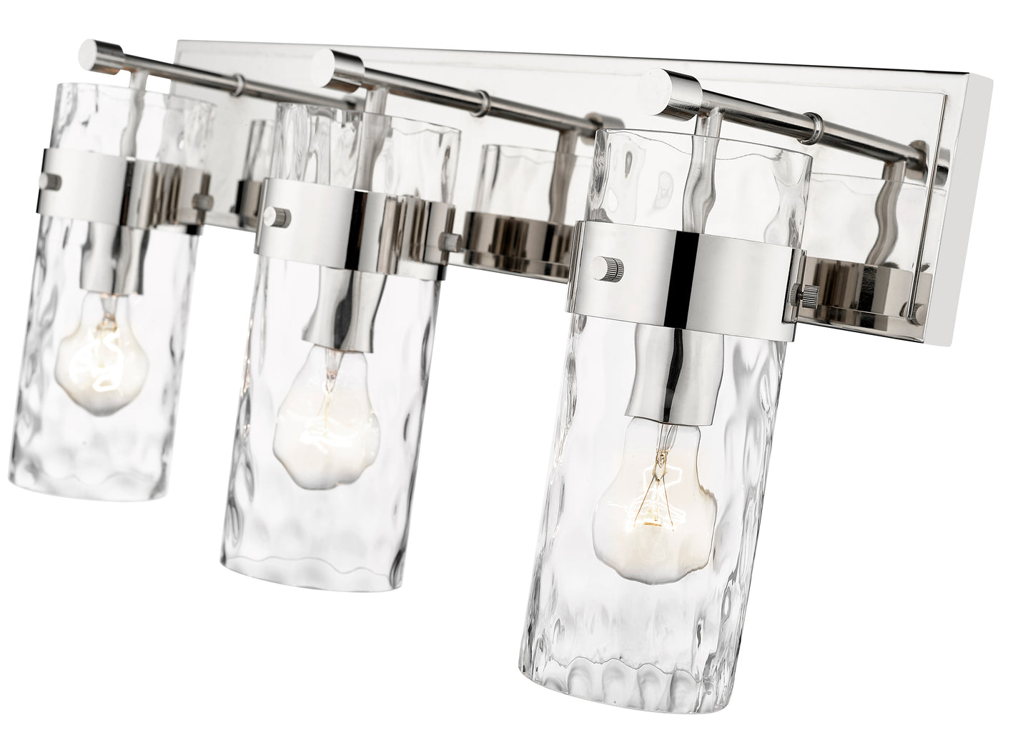 3035-3V-PN - Fontaine 3 Light 24" Vanity - Polished Nickel