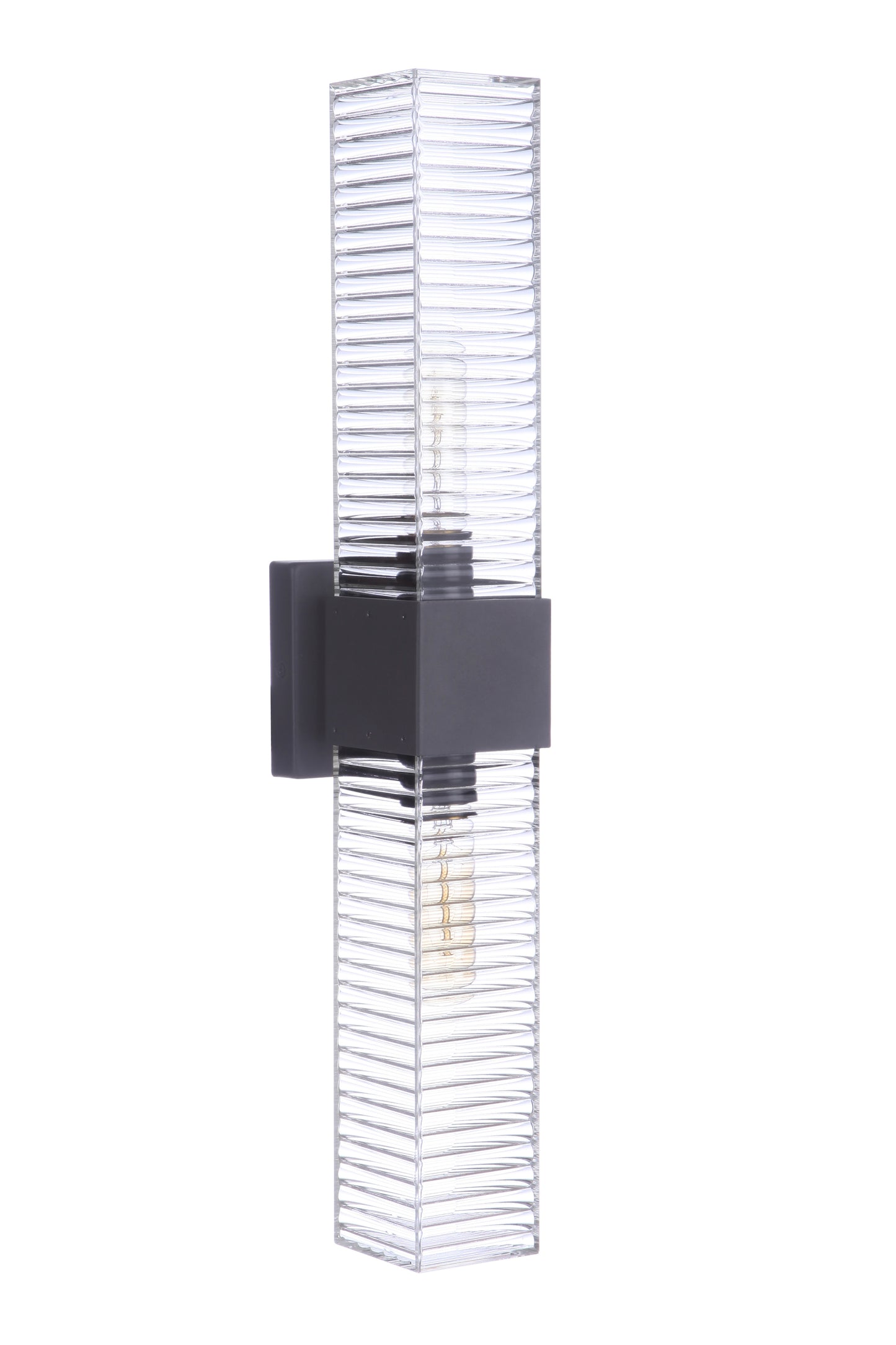 ZA4510-MN - Ridge 2 Light 24" High Outdoor Wall Lantern - Midnight