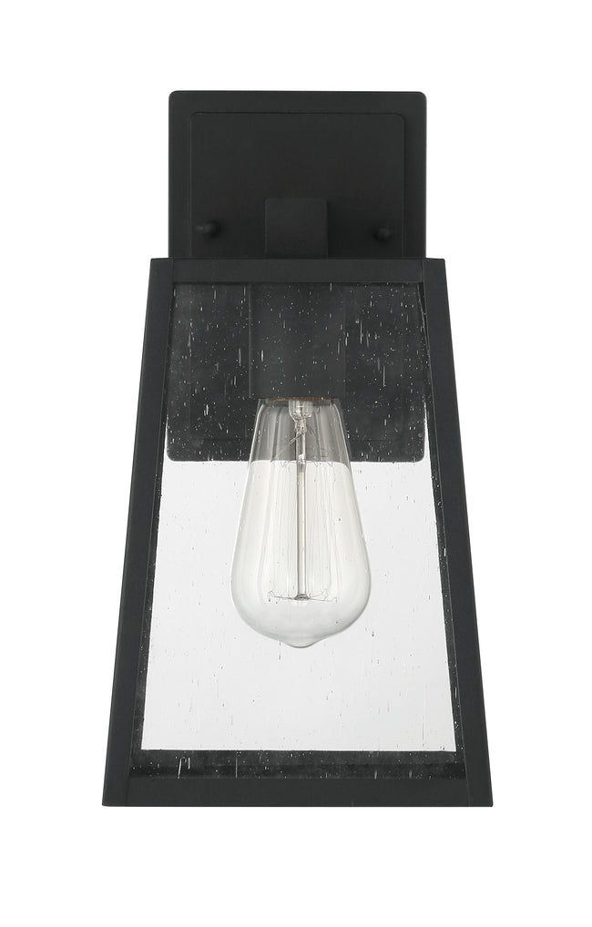 ZA4314-TB - Dunn 1 Light 11.5" High Outdoor Wall Lantern - Textured Black