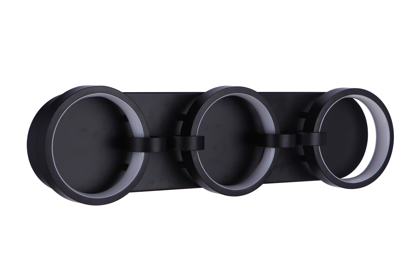 59303-FB-LED - Context 3 Light 24" Wide LED Vanity Light - Flat Black