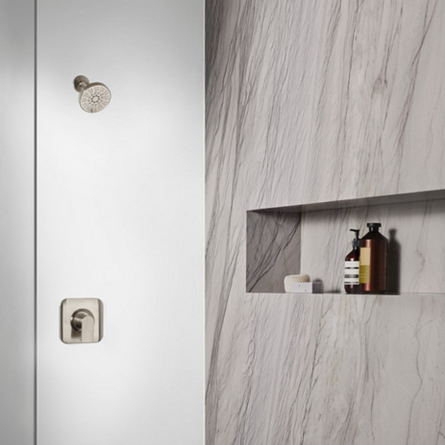 6512EPBN -Moen Six-Function 4.5" Diameter Spray Head Eco-Performance Showerhead - Brushed Nickel