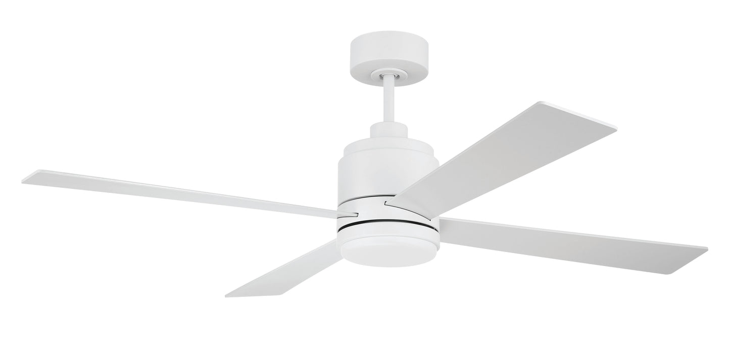 MCY52W4 - McCoy 52 4 Blade 52" 4 Blade Ceiling Fan with Light Kit - White