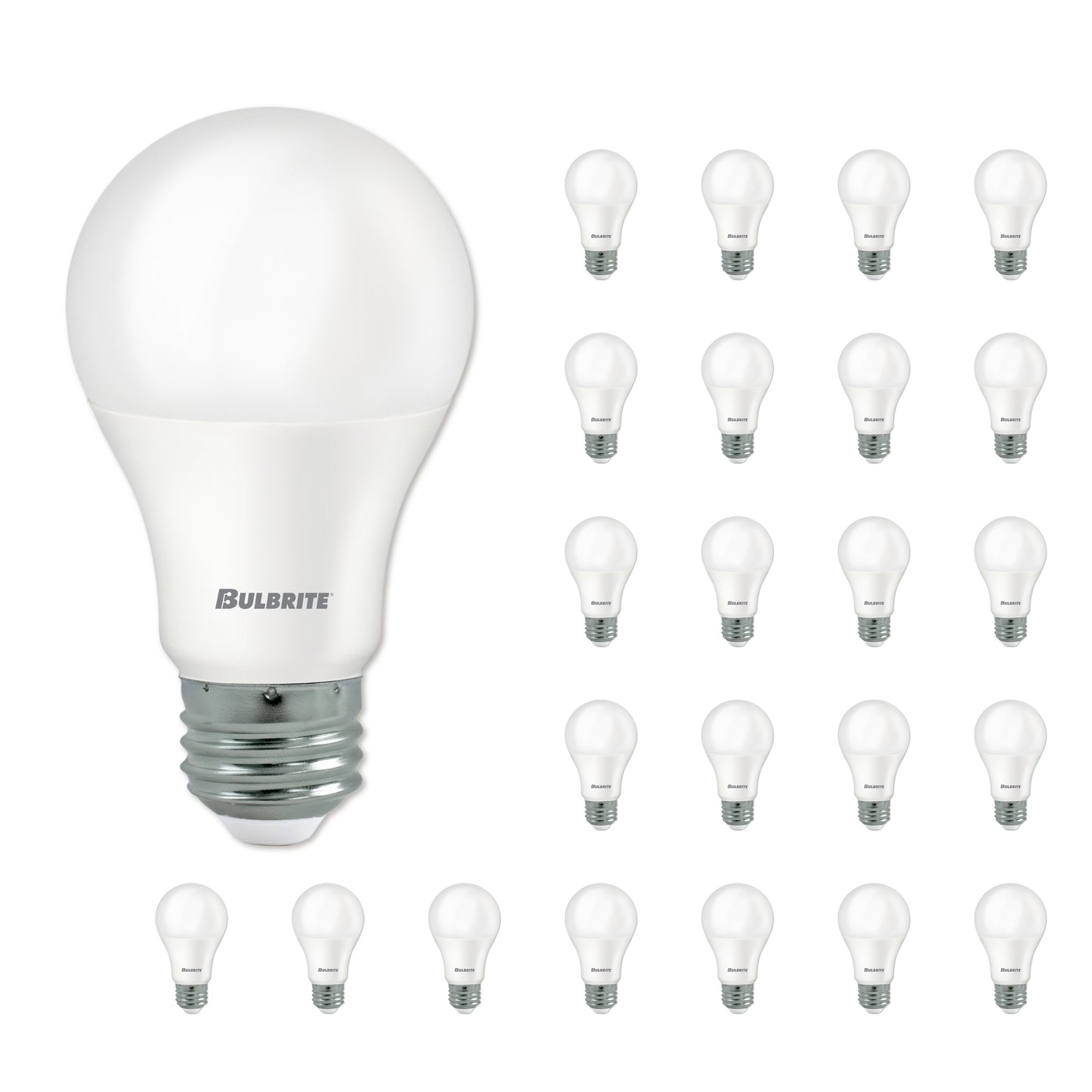 774262 - Dimmable Frost A19 LED Light Bulb - 9 Watt - 2700K - 24 Pack