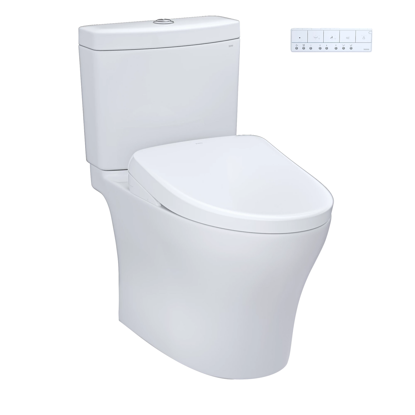 MW4464726CEMGN#01 - Two-Piece Aquia Iv Rh with Washlet+ S7 - Cotton White