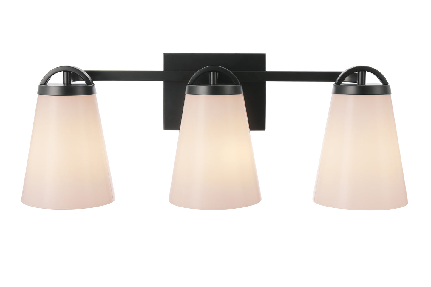 20723FB3 - Zane 3 Light 23" Wide Vanity Light - Flat Black