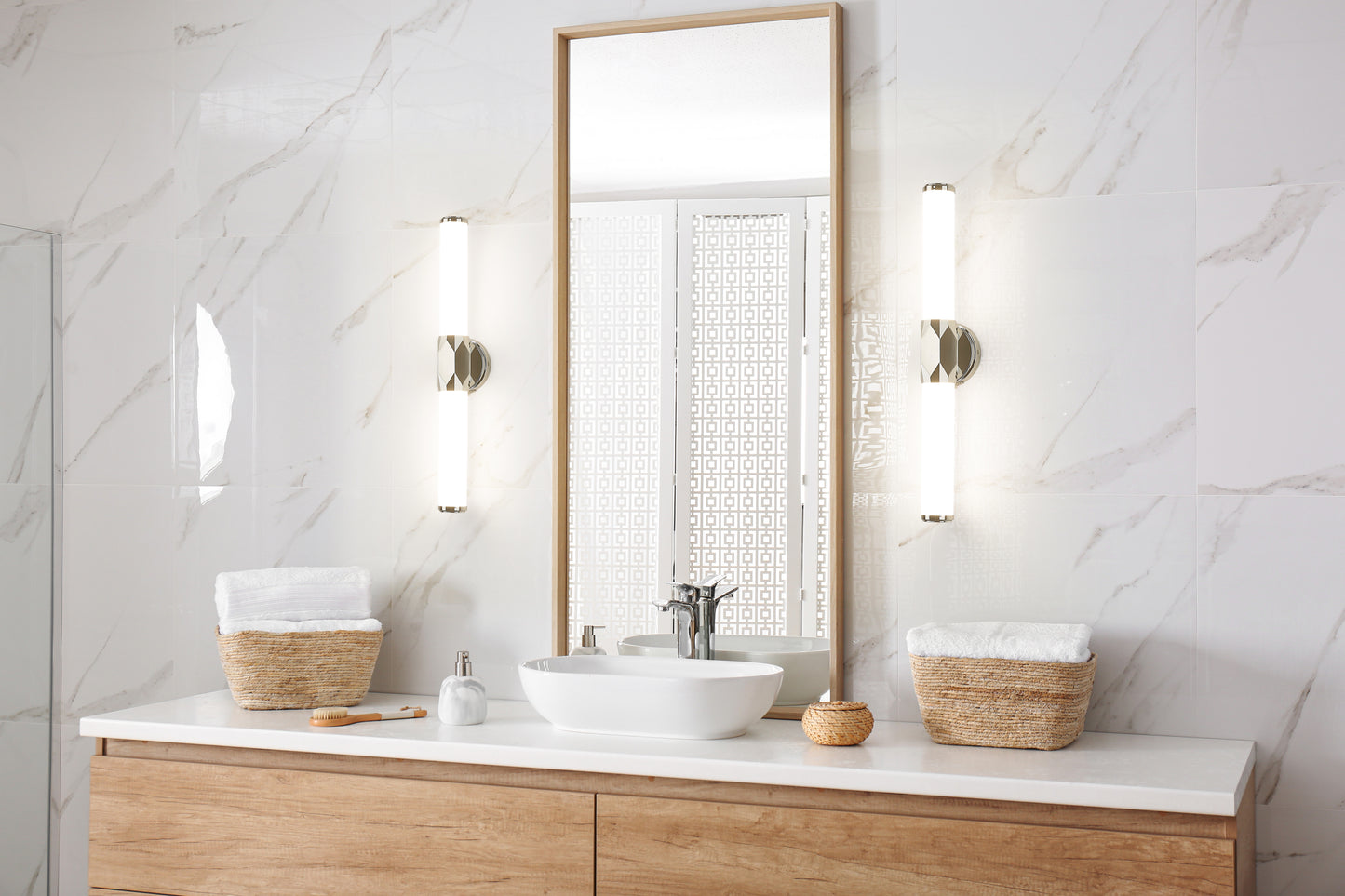 1010-25W-CH-LED - Cooper 1 Light 25" Vanity - Chrome