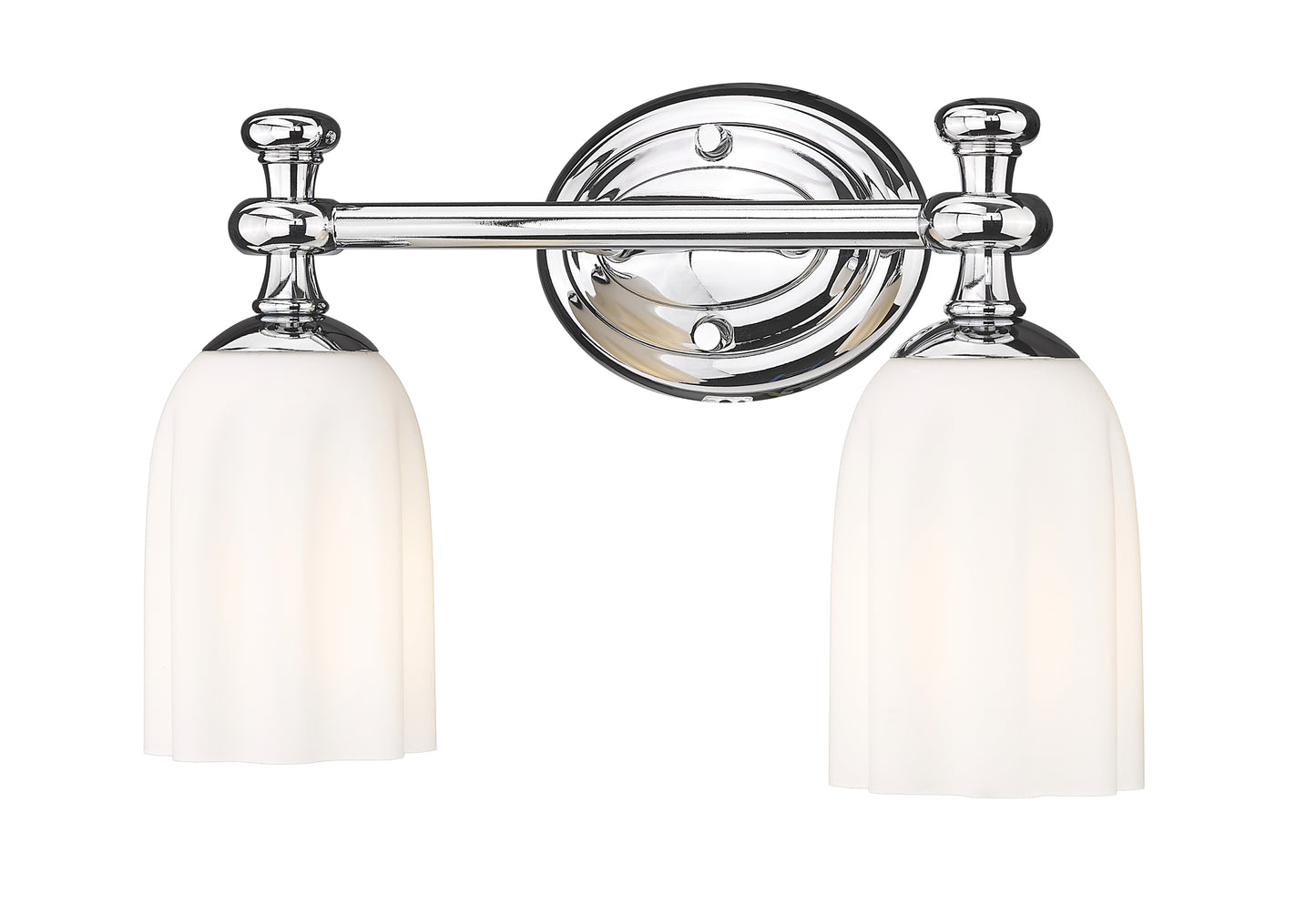 1102-2V-CH - Orion 2 Light 14" Vanity - Chrome