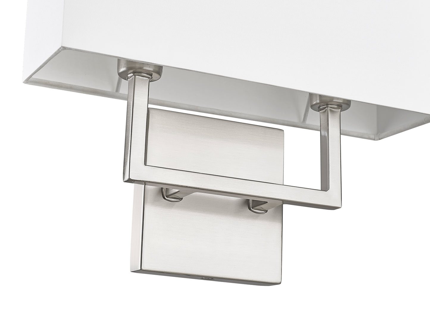 815-2S-BN - Saxon 2 Light Wall 11" Sconce - Brushed Nickel