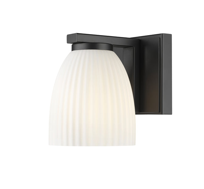 7518-1S-MB - Naya 1 Light Wall 6" Sconce - Matte Black