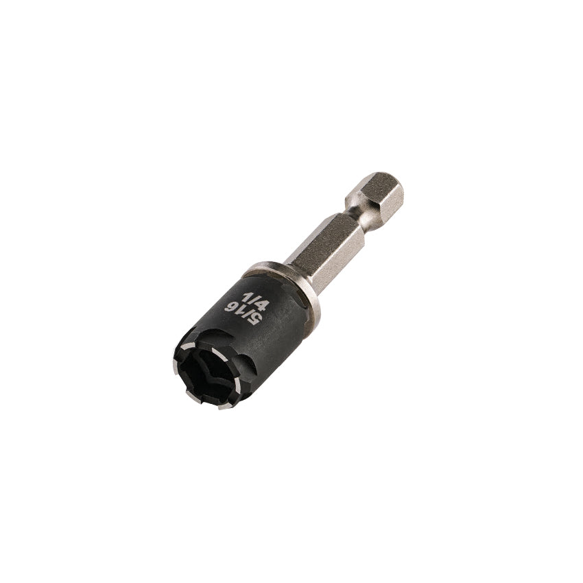 MSHCST - 1/4" and 5/16" C-RHEX Sawtooth Reversible Magnetic Hex Driver - 2" Length
