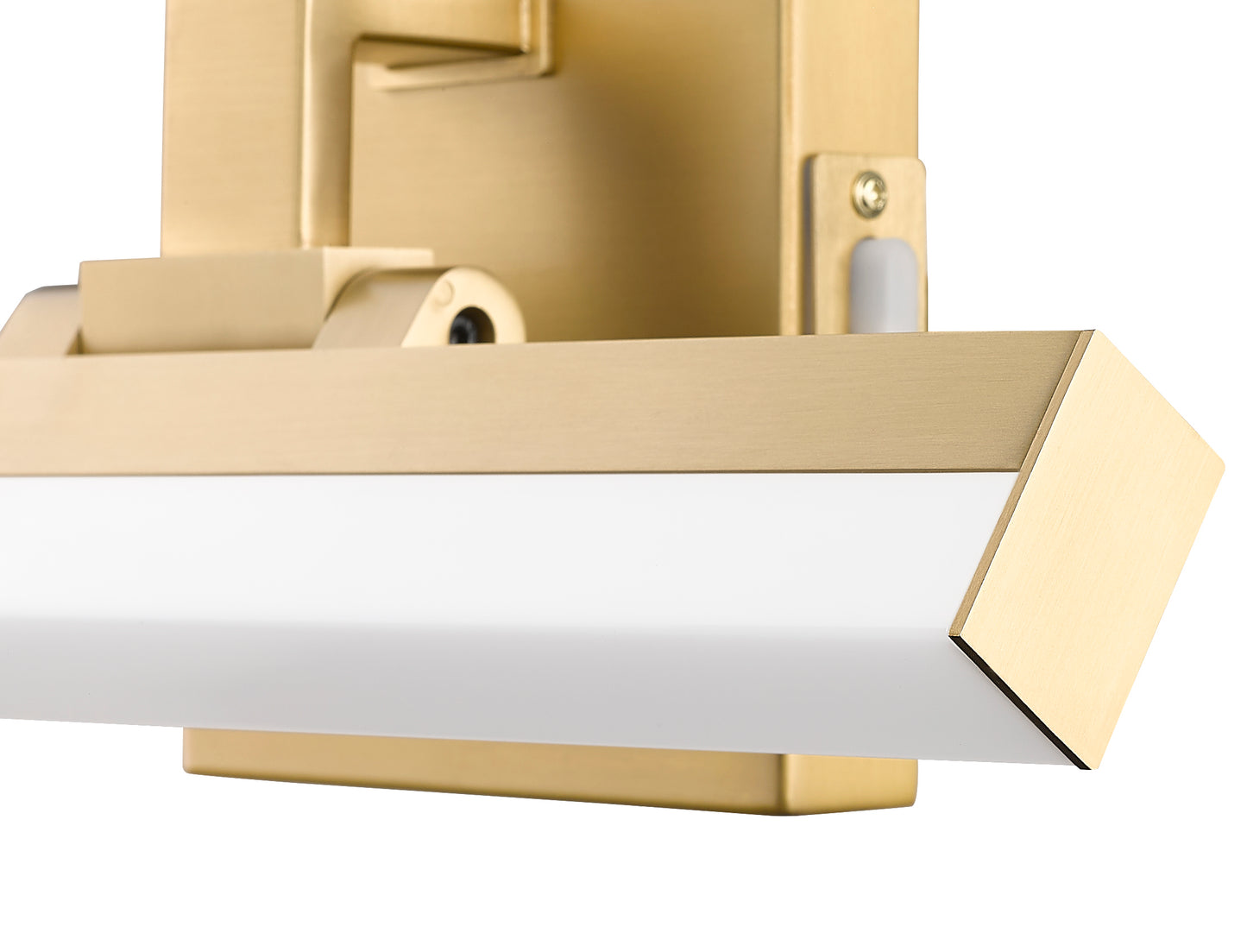 1009-13W-MGLD-LED - Liam 1 Light 13" Vanity - Modern Gold