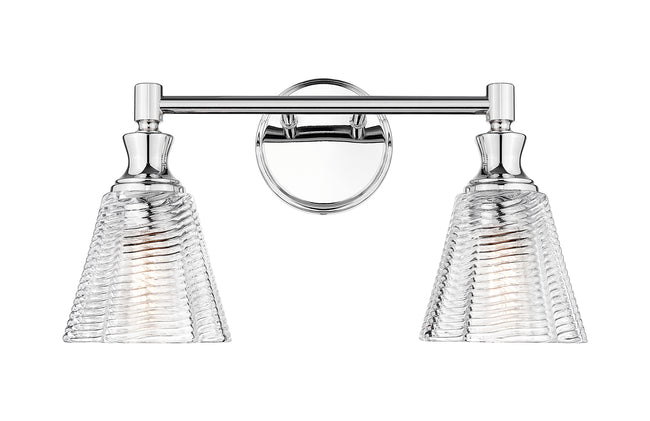 7704-2V-CH - Auden 2 Light 18" Vanity - Chrome