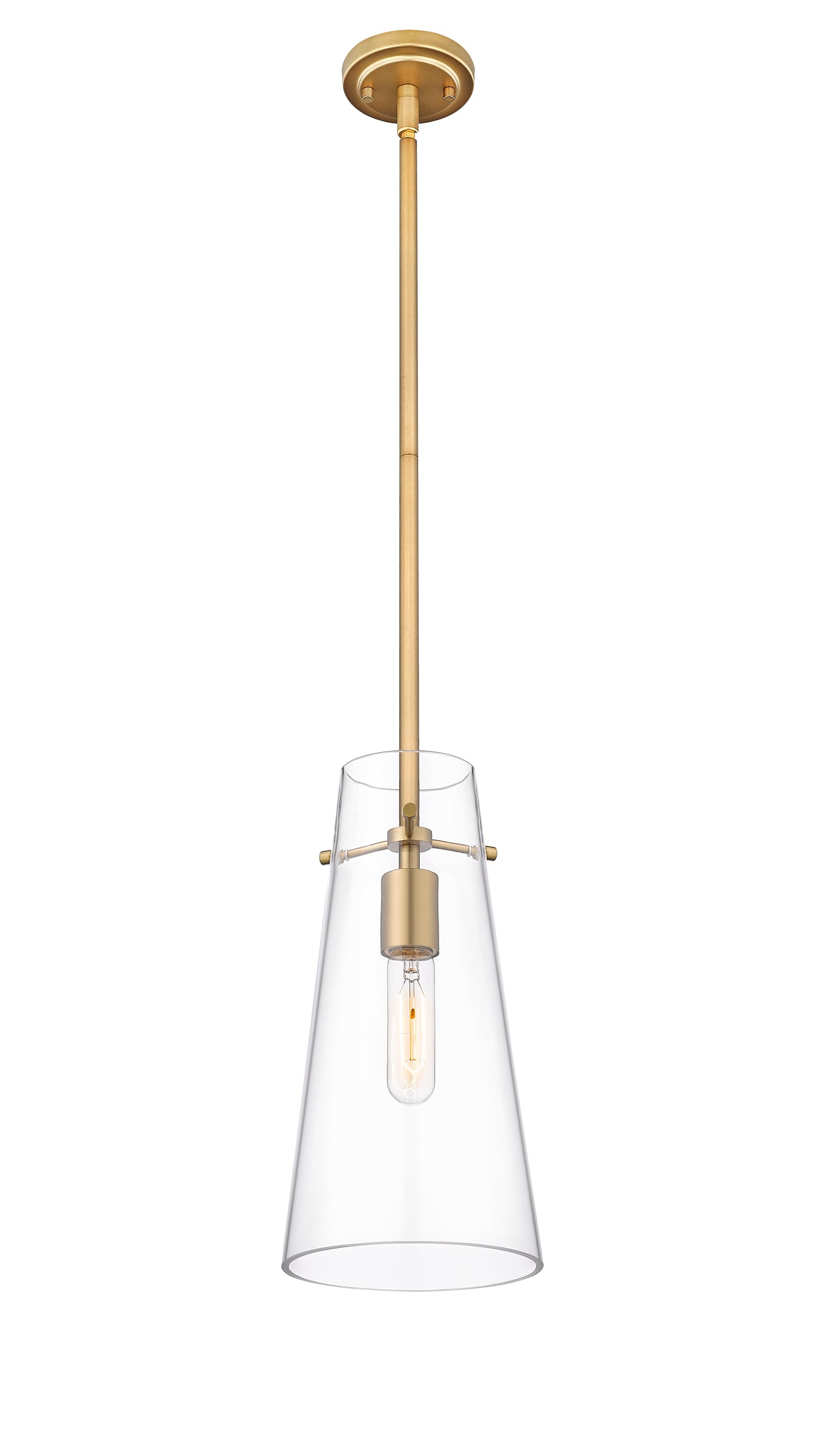 7508P-ROD-MGLD - Kira 1 Light 6" Pendant - Modern Gold