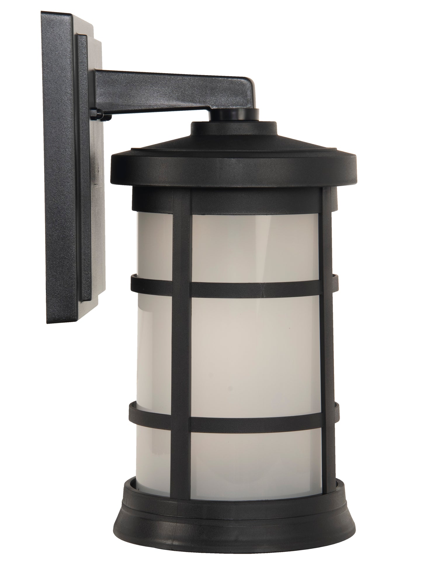 ZA2314-TB - Resilience Lanterns 1 Light 15" High Outdoor Wall Lantern - Textured Black