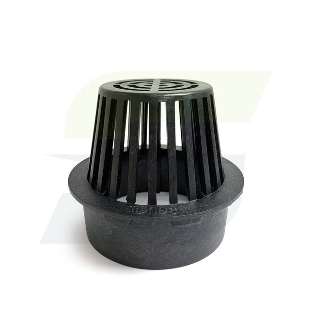 NDS 90 - 6" Round Atrium Grate - Black