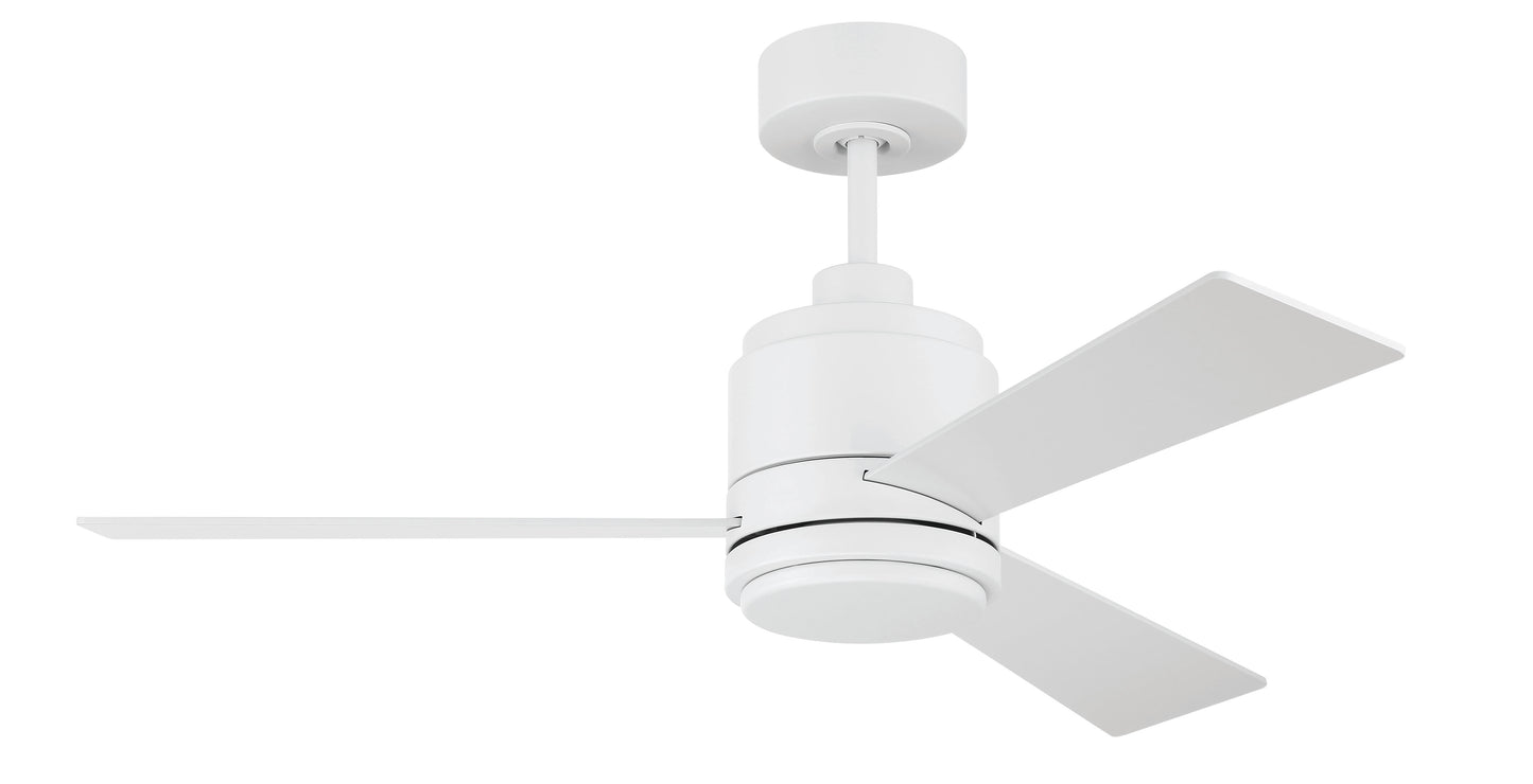 MCY42W3 - McCoy 42 3 Blade 42" 3 Blade Ceiling Fan with Light Kit - White