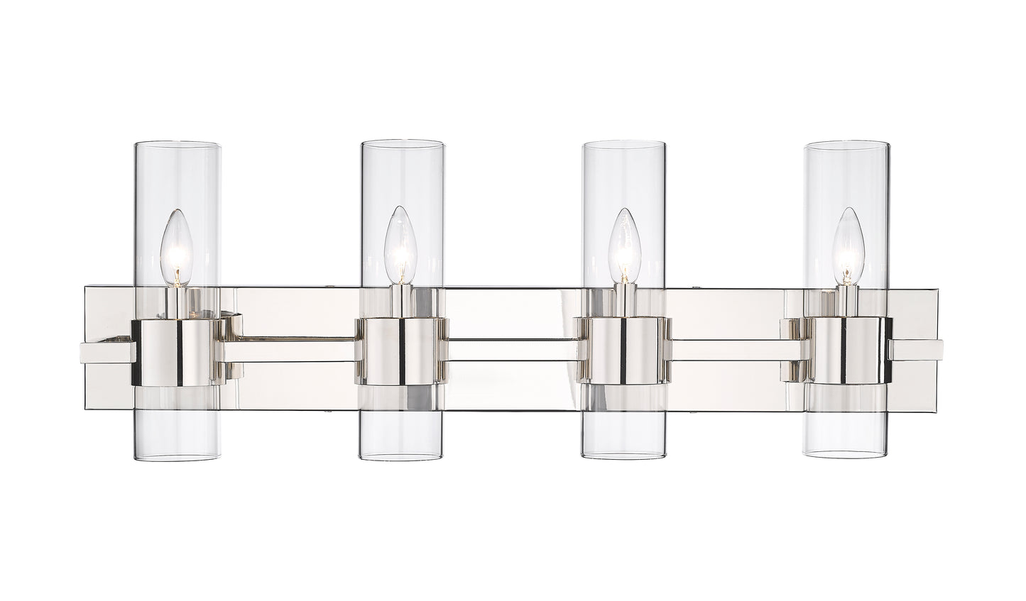 343-4V-PN - Lawson 4 Light 32" Vanity - Polished Nickel