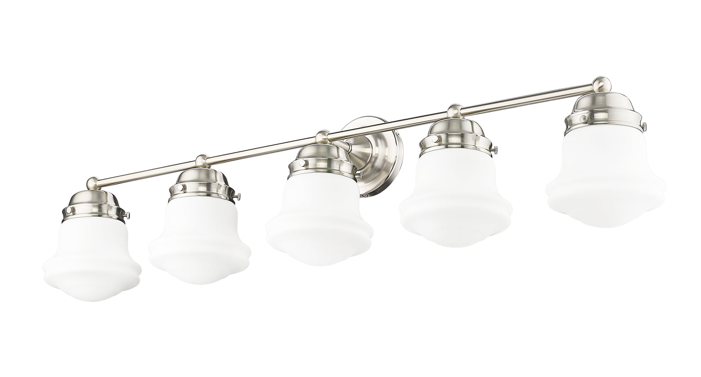 735-5V-BN - Vaughn 5 Light 41" Vanity - Brushed Nickel