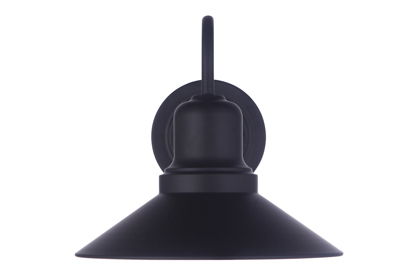ZA5404-MN - Singleton 1 Light 10.25" High Outdoor Wall Lantern - Midnight