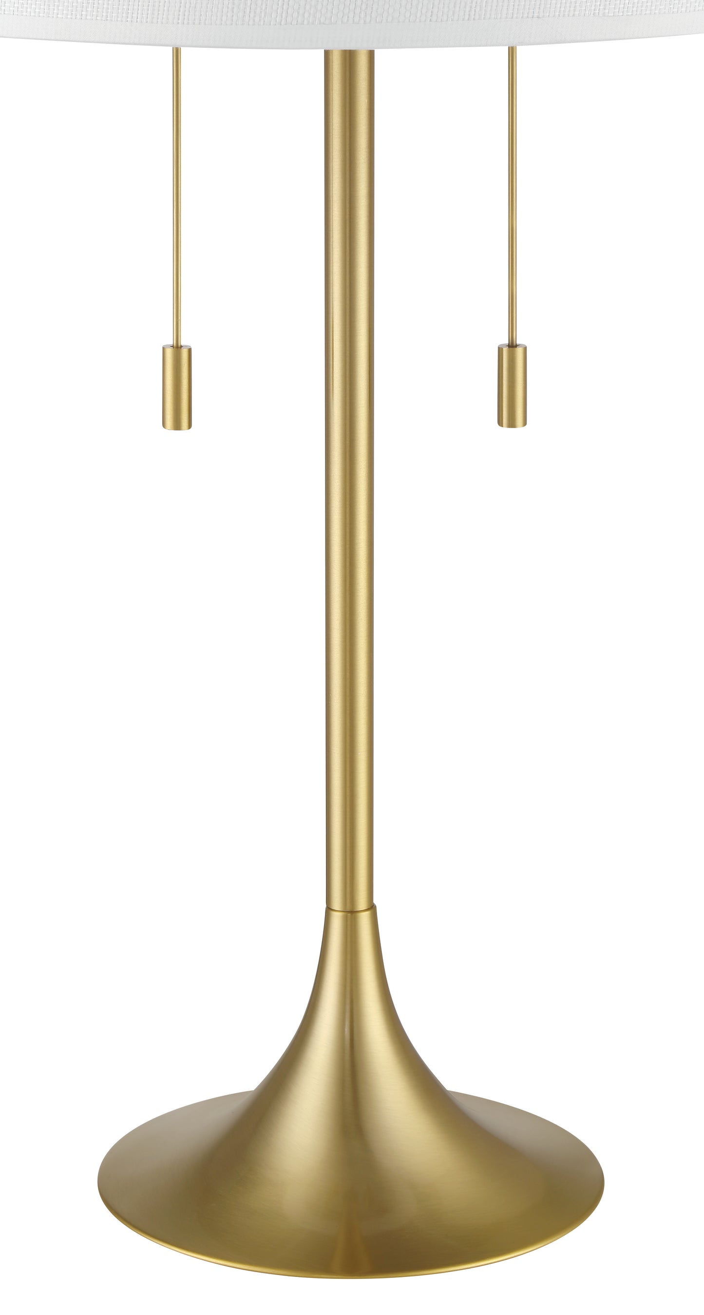 87003SB-T - Neely 2 Light 30" High Table Lamp - Satin Brass