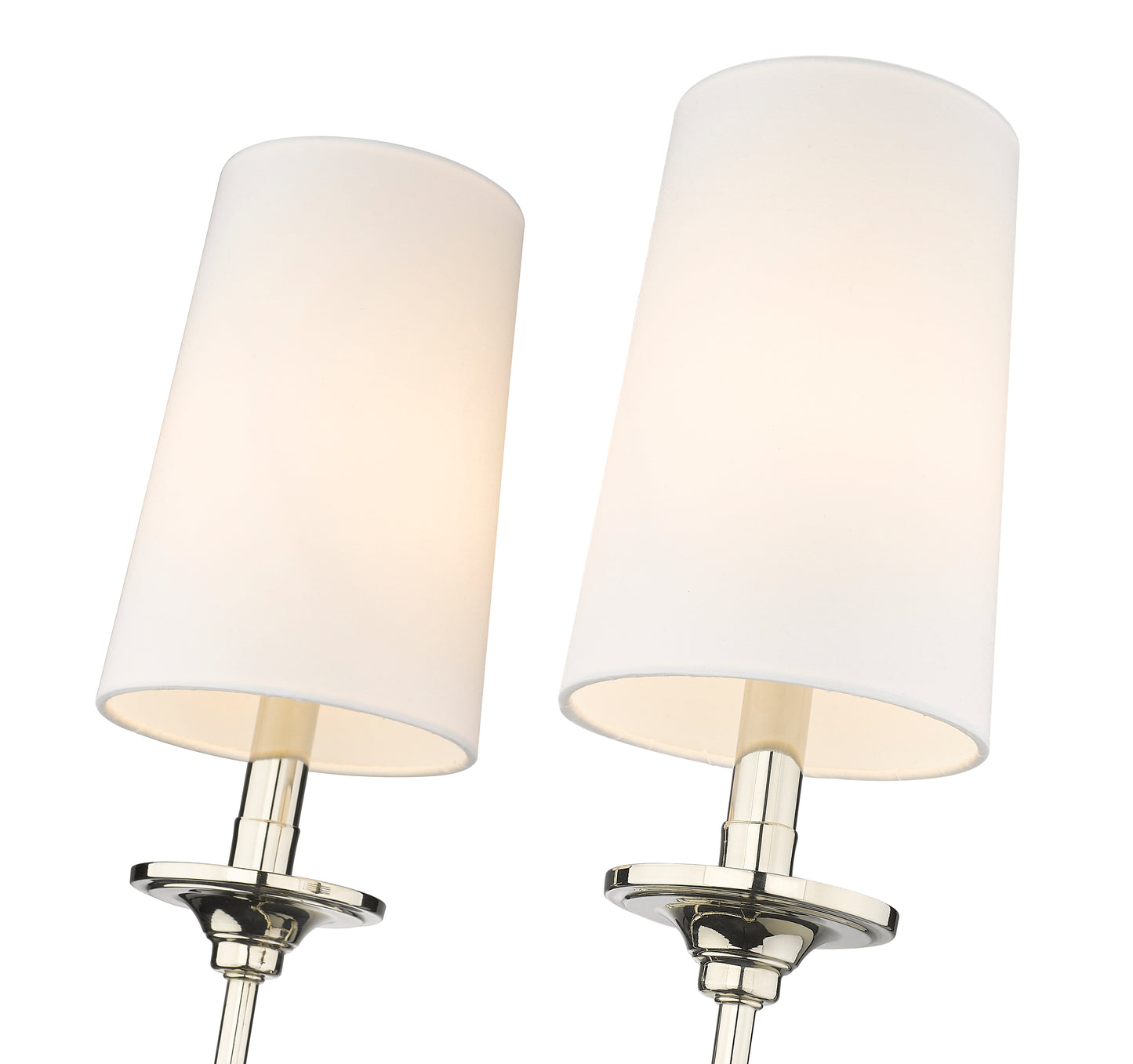 3033-2S-PN - Emily 2 Light Wall 24" Sconce - Polished Nickel