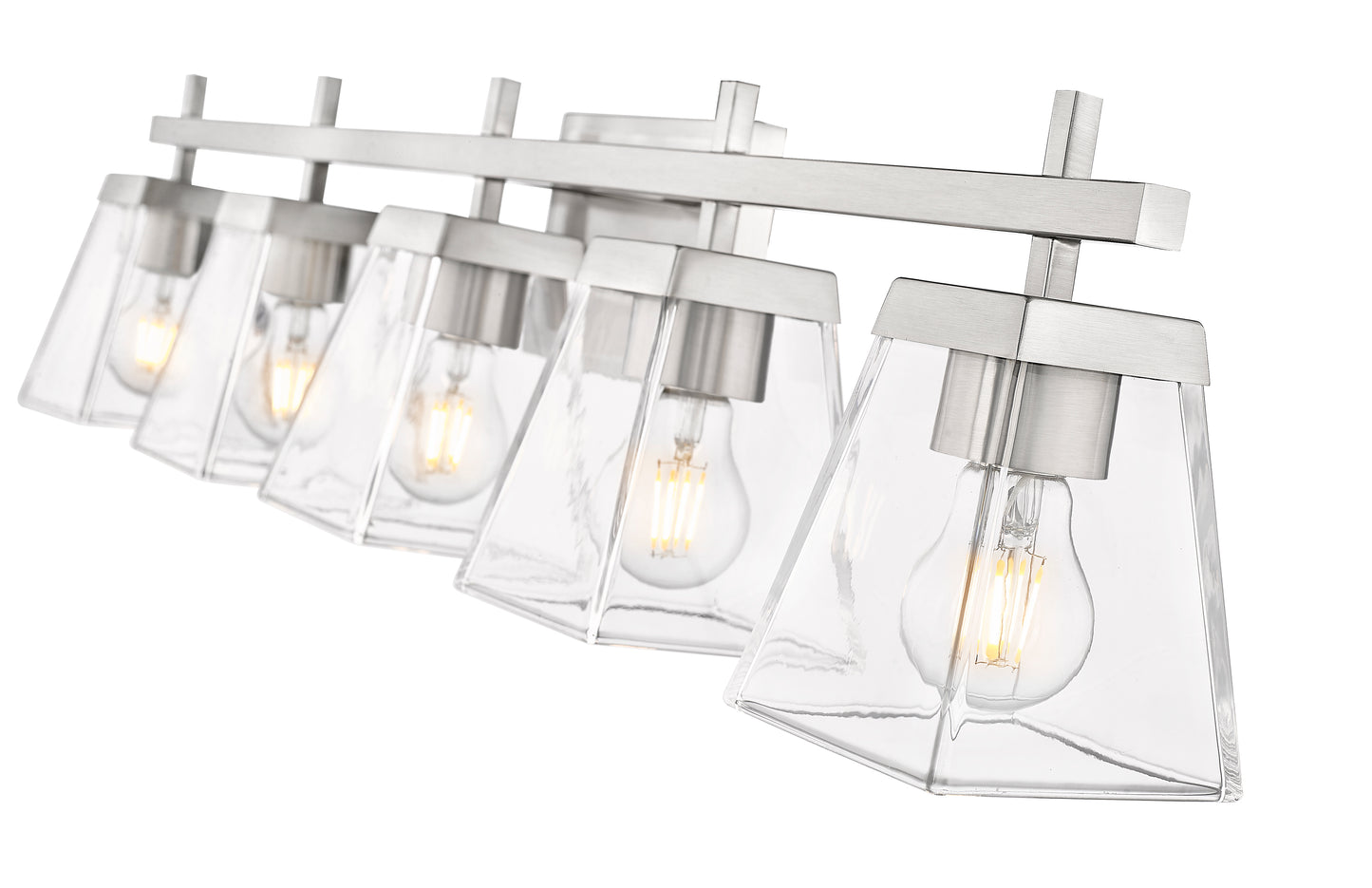 819-5V-BN - Lauren 5 Light 39" Vanity - Brushed Nickel