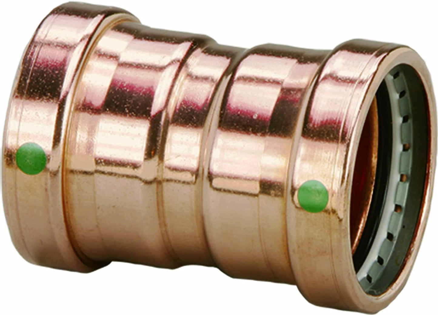 20728 - ProPress Zero Lead Copper XL-C Roll Stop Coupling with 2-1/2" P x P