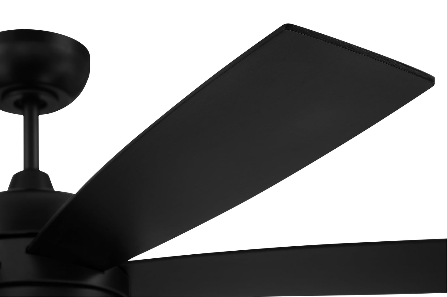 TRV52FB6-NWF - Trevor 52" Indoor/Outdoor Ceiling Fan with no Wifi 52" 6 Blade Indoor Outdoor Ceiling Fan with Light Kit - Flat Black