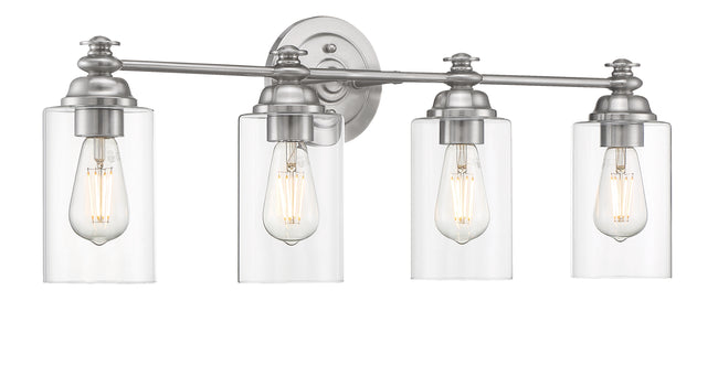 49804-BNK-C - Dardyn 4 Light 30" Wide Vanity Light - Brushed Nickel