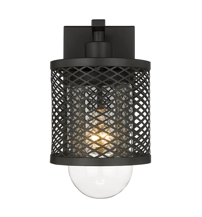3037-1S-MB - Kipton 1 Light Wall 11" Sconce - Matte Black