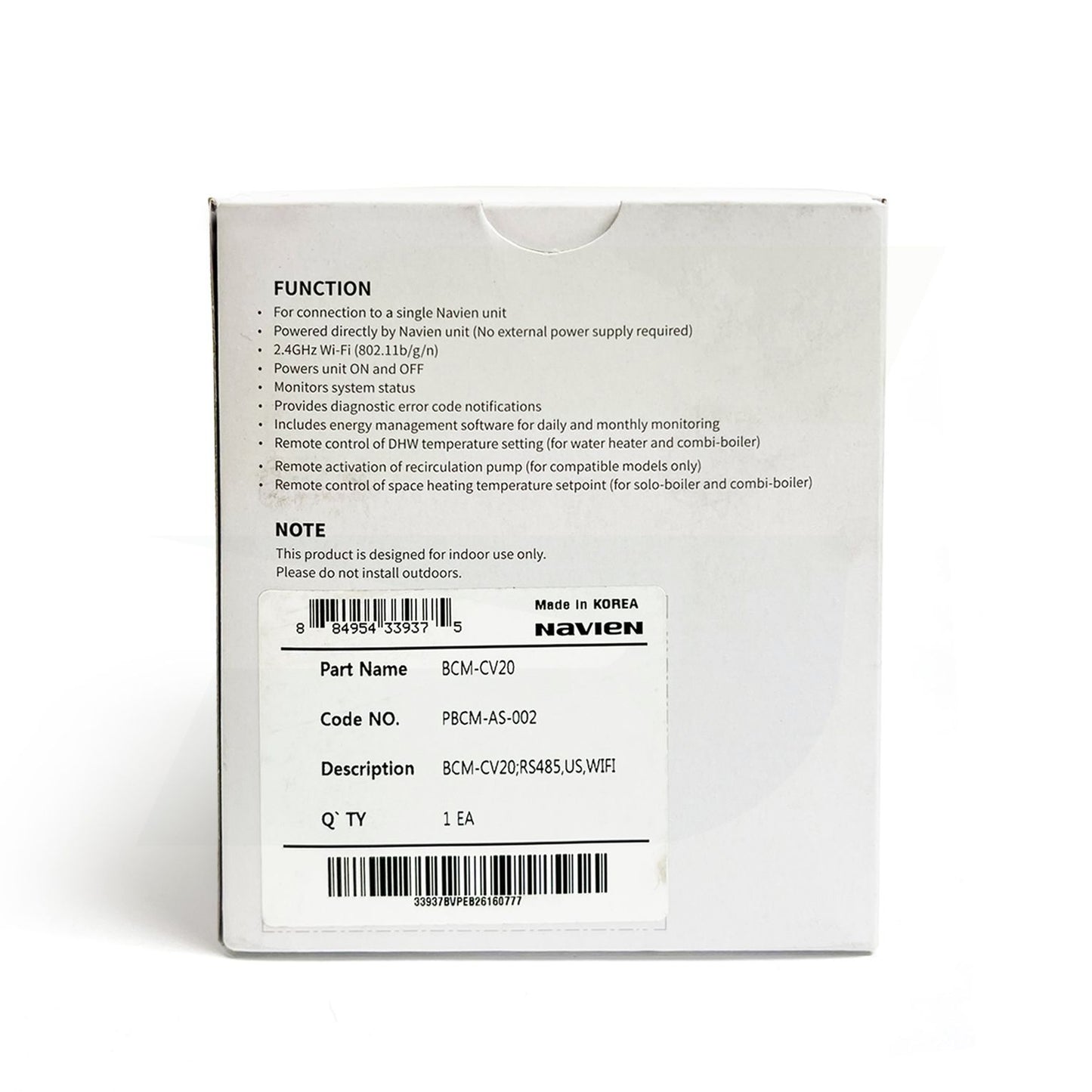 PBCMAS002 - NaviLink Lite Wi-Fi Control System