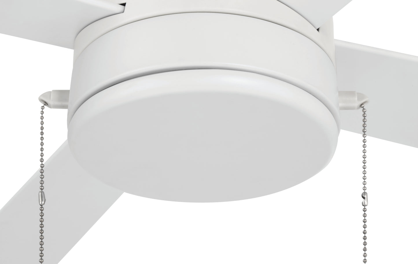 OMCY52W4-PC - Outdoor McCoy 52 4 Blade with Pull Chains 52" 4 Blade Indoor Outdoor Ceiling Fan with Light Kit - White
