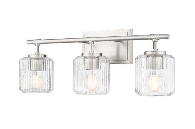 7515-3V-BN - Landon 3 Light 24" Vanity - Brushed Nickel