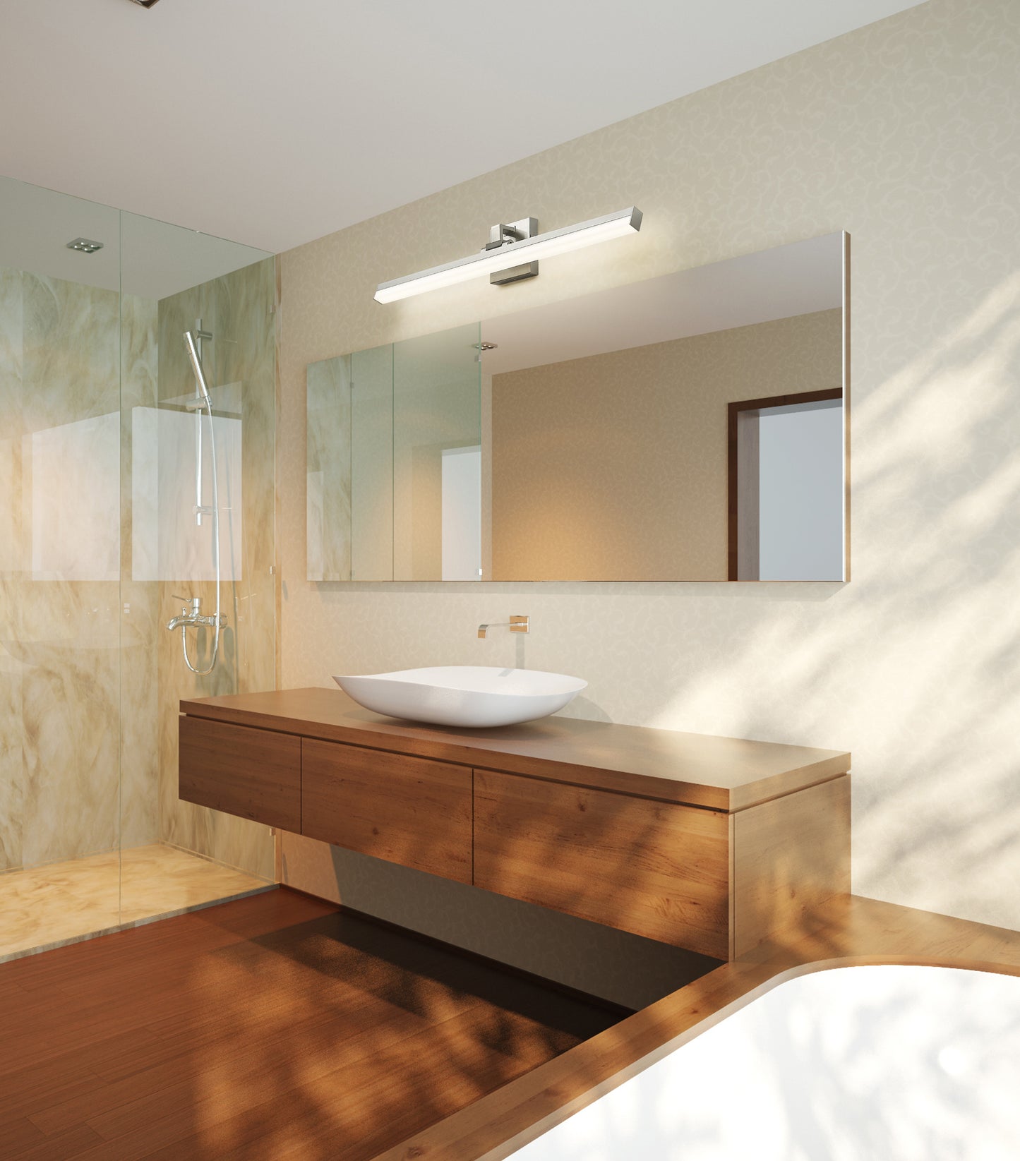 1009-32W-BN-LED - Liam 1 Light 32" Vanity - Brushed Nickel