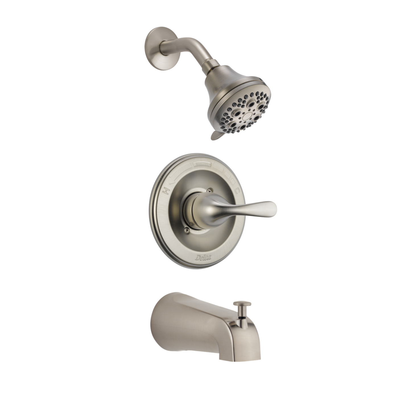 T13420SS - Classic Monitor 13 Series Tub and Shower Trim Kit - Stainless