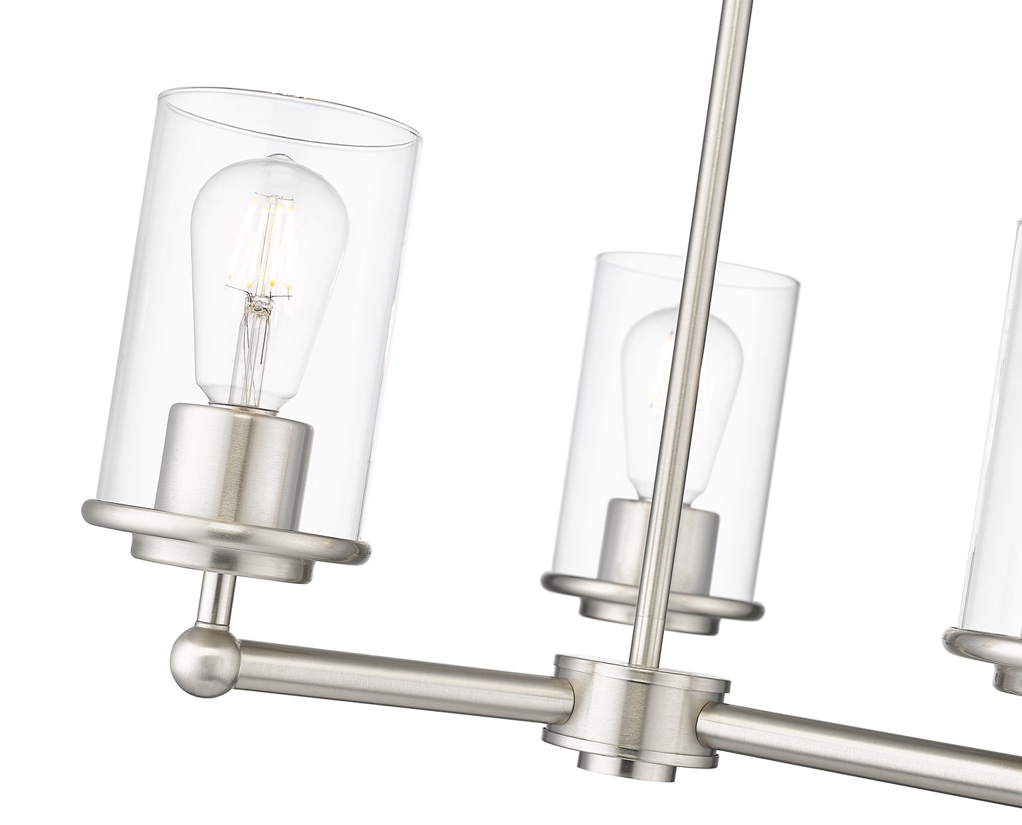 742-3BN - Thayer 3 Light 19" Chandelier - Brushed Nickel