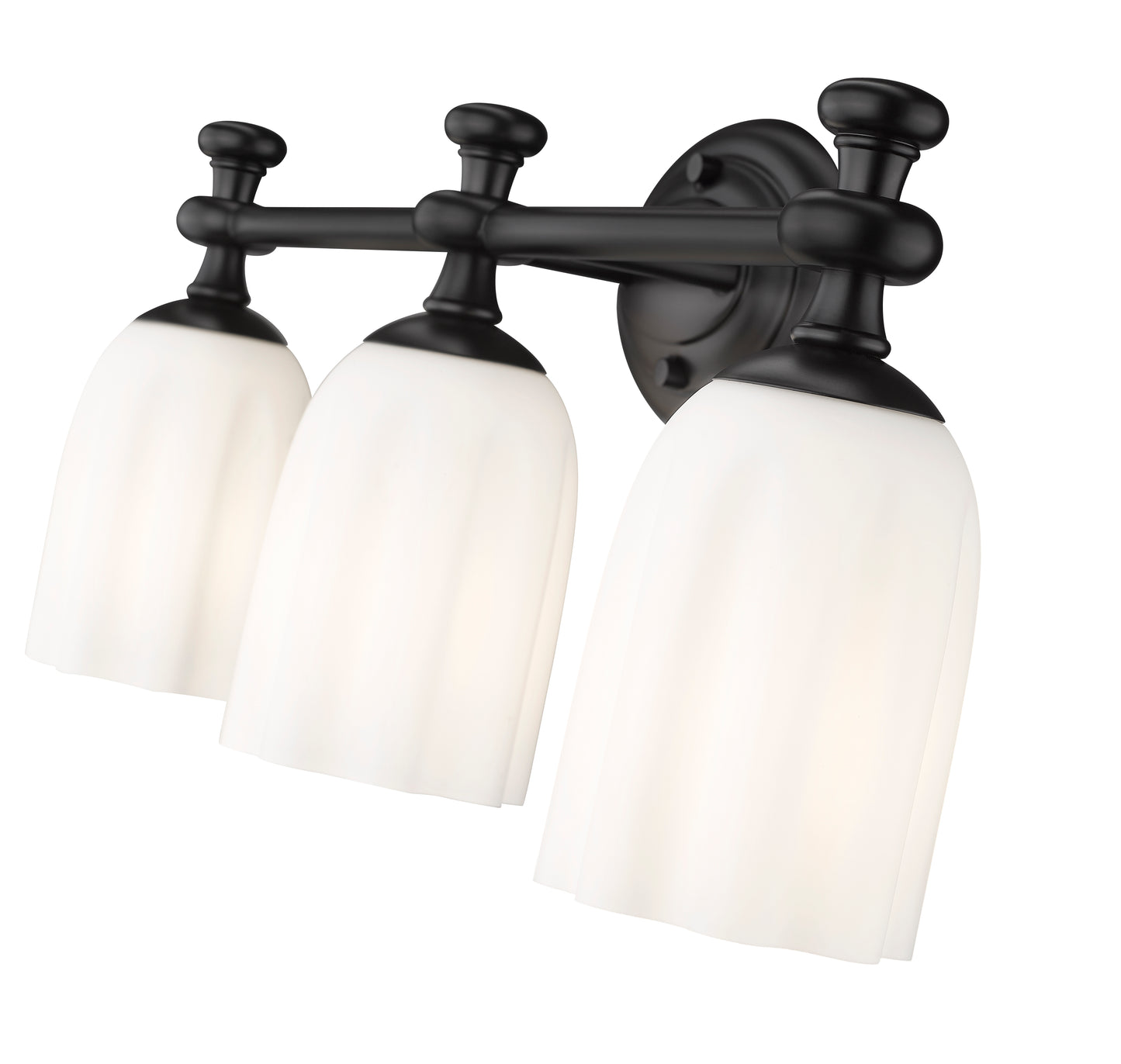 1102-3V-MB - Orion 3 Light 22" Vanity - Matte Black
