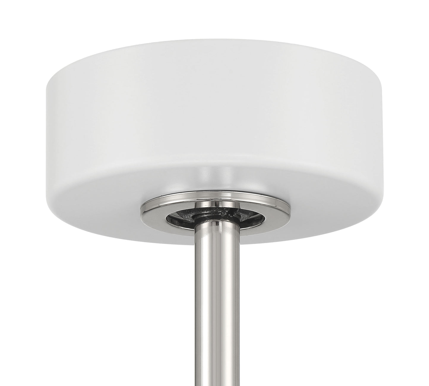 TYL24WPLN3 - Taylor 20" 3 Blade Indoor Outdoor Ceiling Fan with Light Kit - White / Polished Nickel