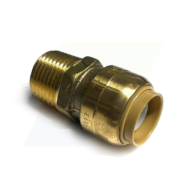 SharkBite U120LF - 1/2" SharkBite x 1/2" MNPT Straight Lead Free Adapter