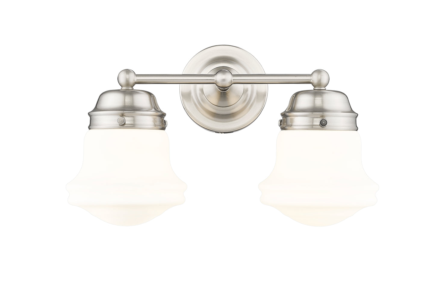 735-2V-BN - Vaughn 2 Light 16" Vanity - Brushed Nickel