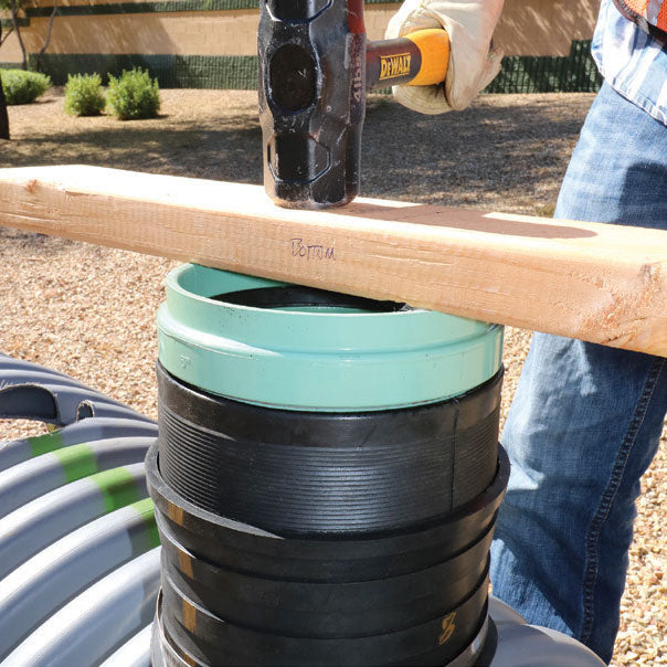8P3512P35 - Inserta Tee - 8" x 12" SDR 35/26 PVC Insert