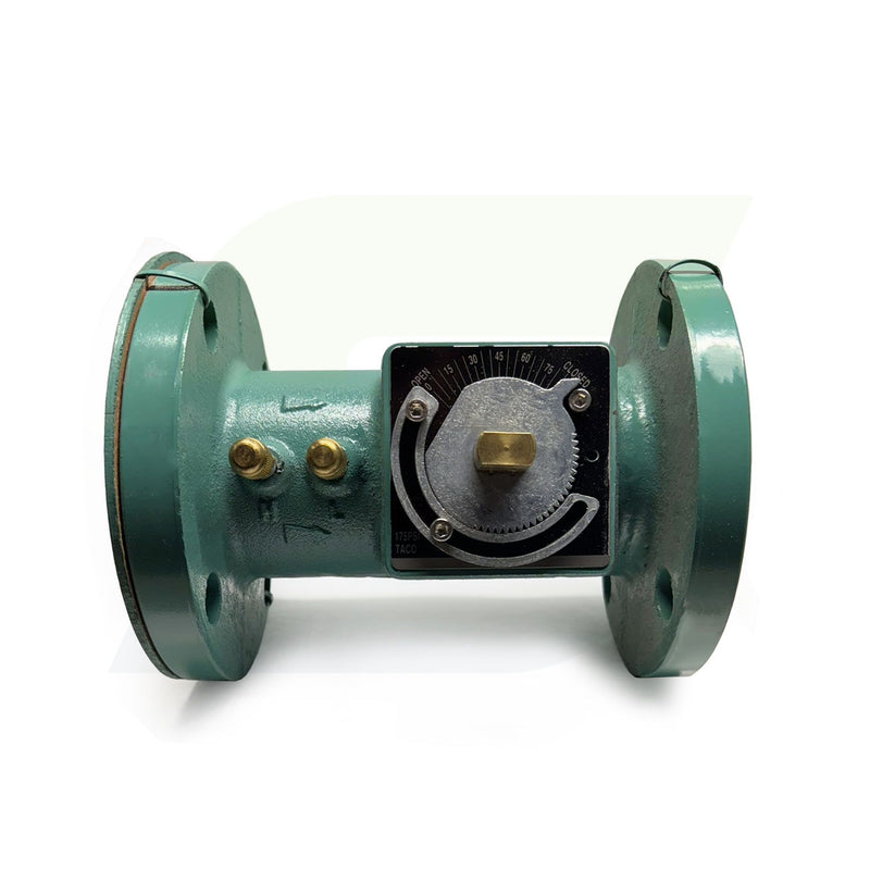 Taco 3" Accu-Flo Balancing Valve front angle