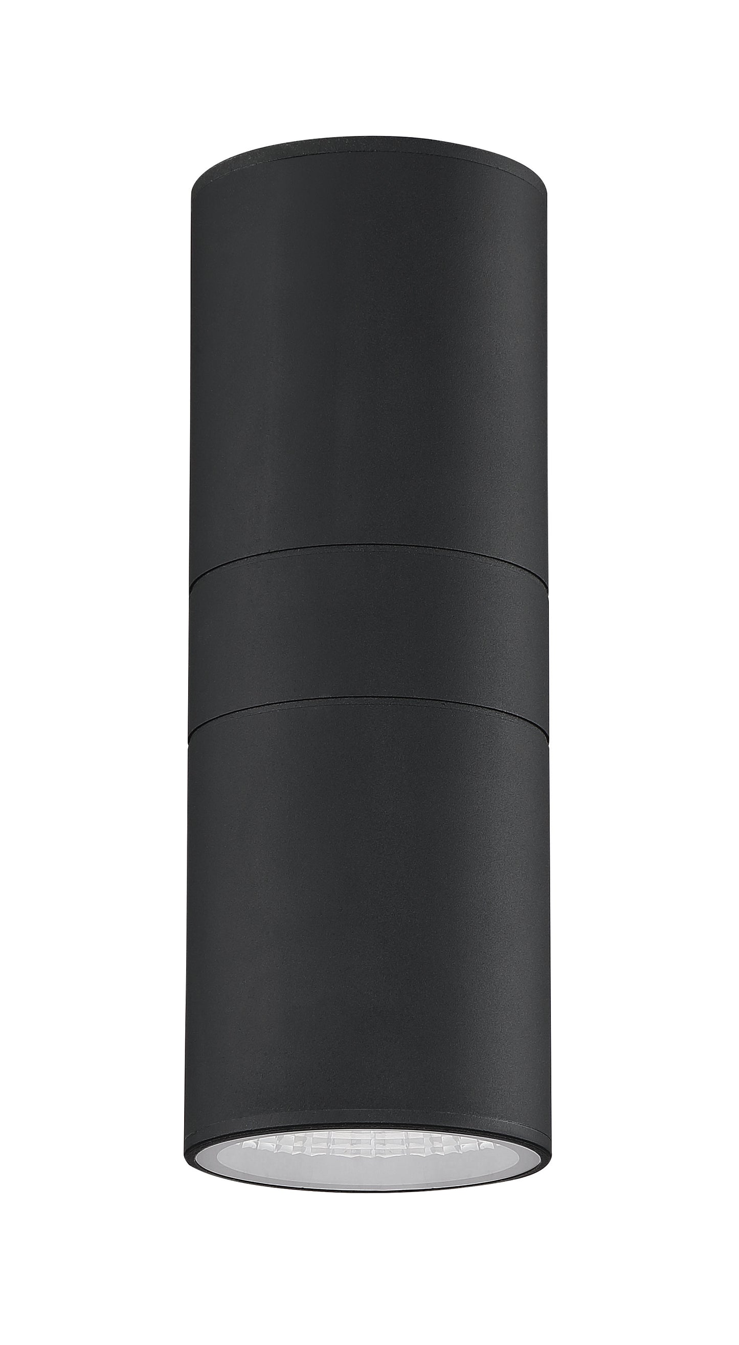 ZA2120-TB-LED - Pillar 2 Light 11.88" High Outdoor Wall Lantern - Textured Black